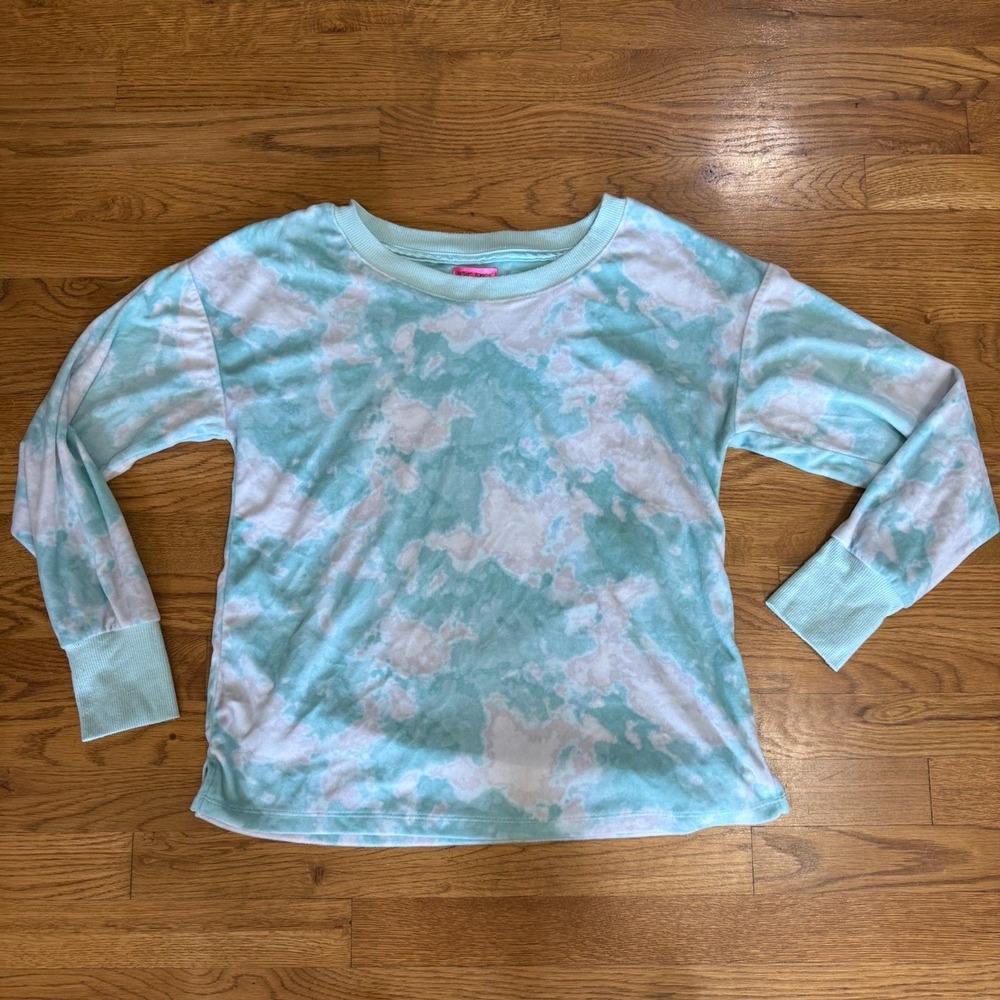 BETSEY Johnson Performance tie dye long sleeve sweatshirt size Small